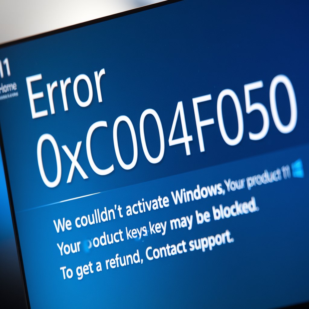 How to fix error 0xc004f050 on Windows 11 Home