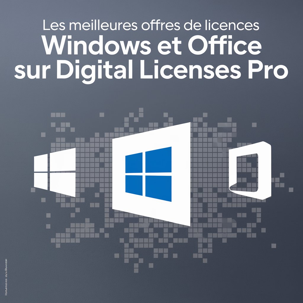 Les meilleures offres de licences Windows et Office sur Digital Licenses Pro