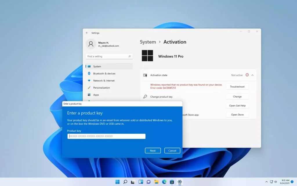 windows 11 activation hero