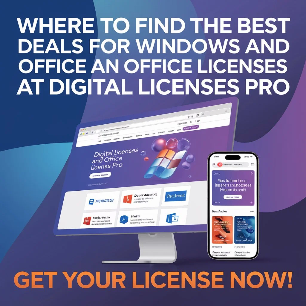 Get Genuine Windows and Office Licenses for Less at Digital Licenses Pro