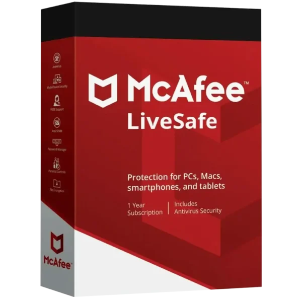 McAfee LiveSafe 2022